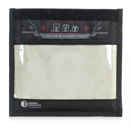 Екрануючий чохол Mission Darkness Faraday Bag на липучці - 